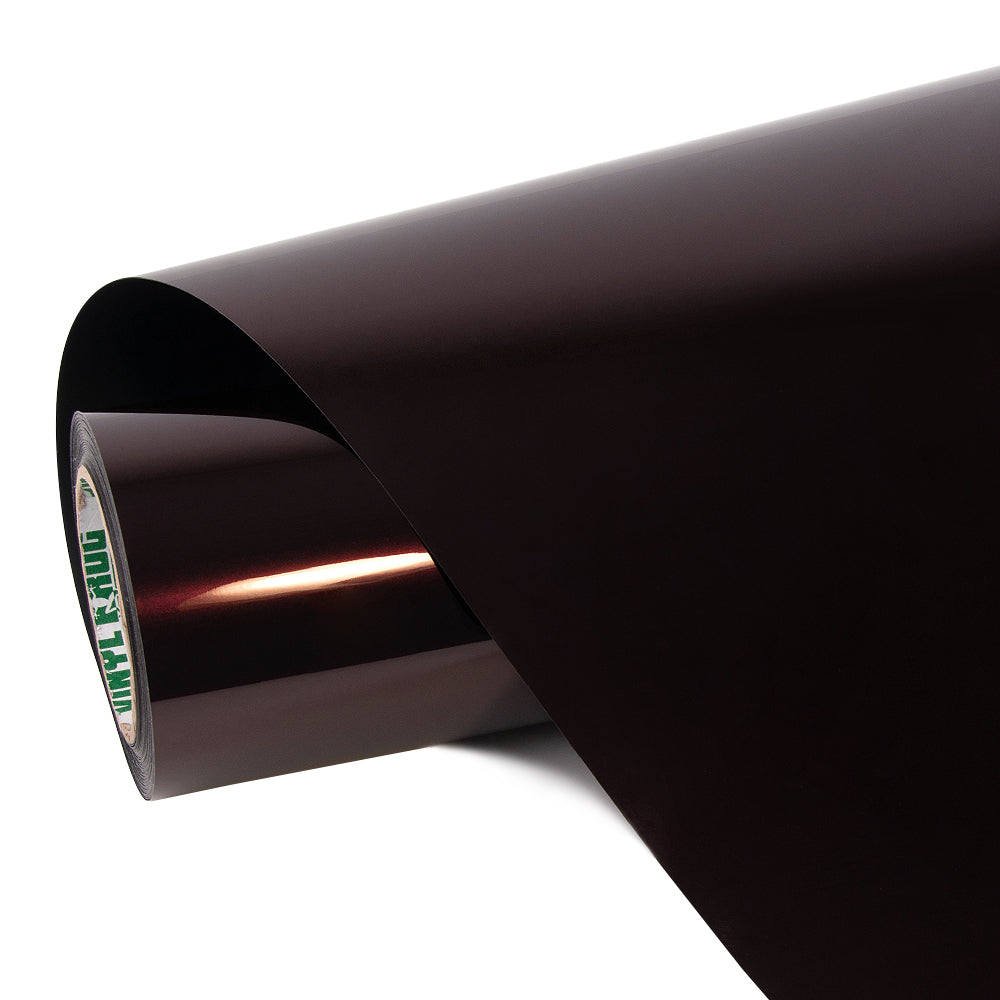 Glänzende metallische Schwarze Rose Autofolie