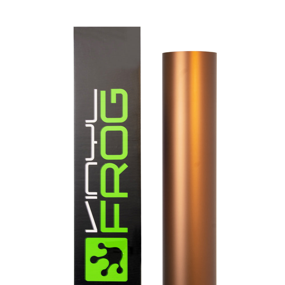 Satin-Chrom Seiden-Kupfer Vinylfolie