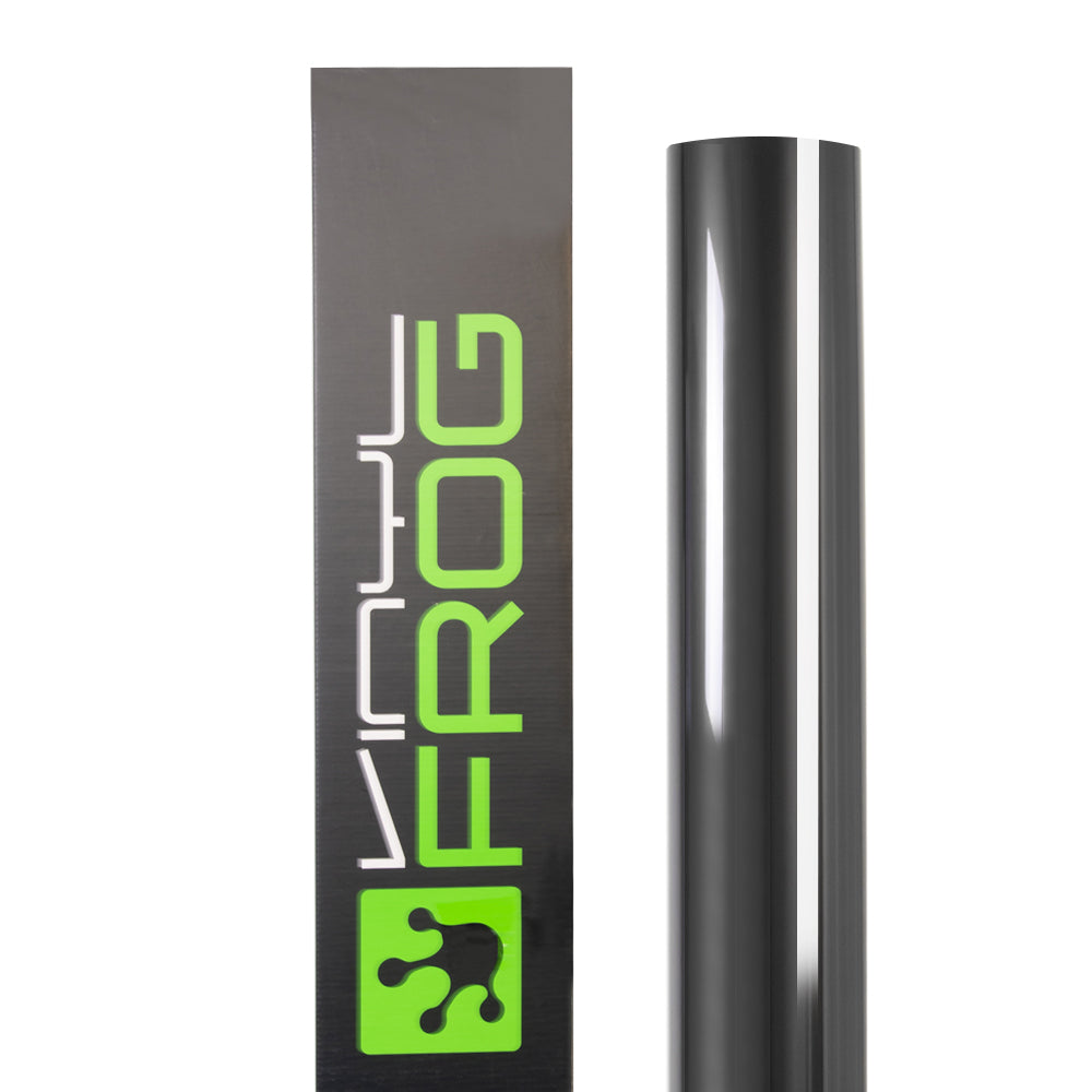 Glanz Metallisch Silber Grau Vinylfolie