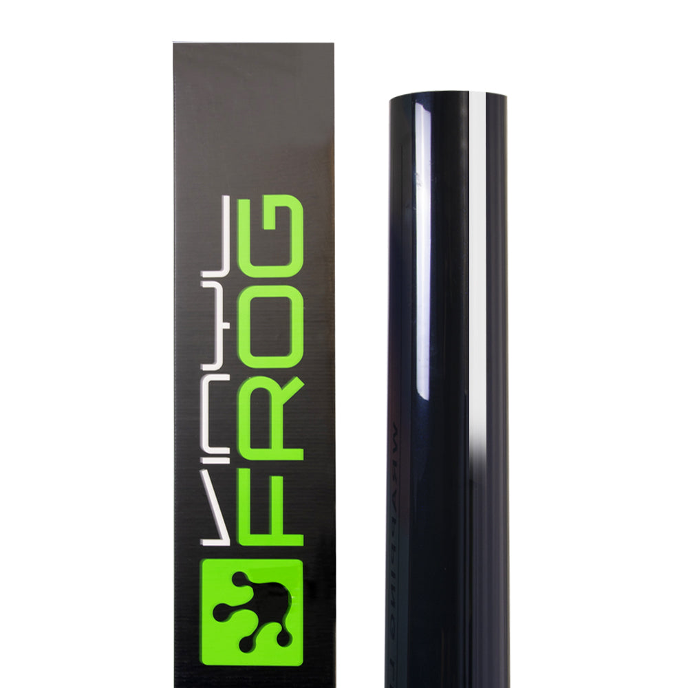 Glossy Metallic Glitzer Schwarz Blau Auto-Folie