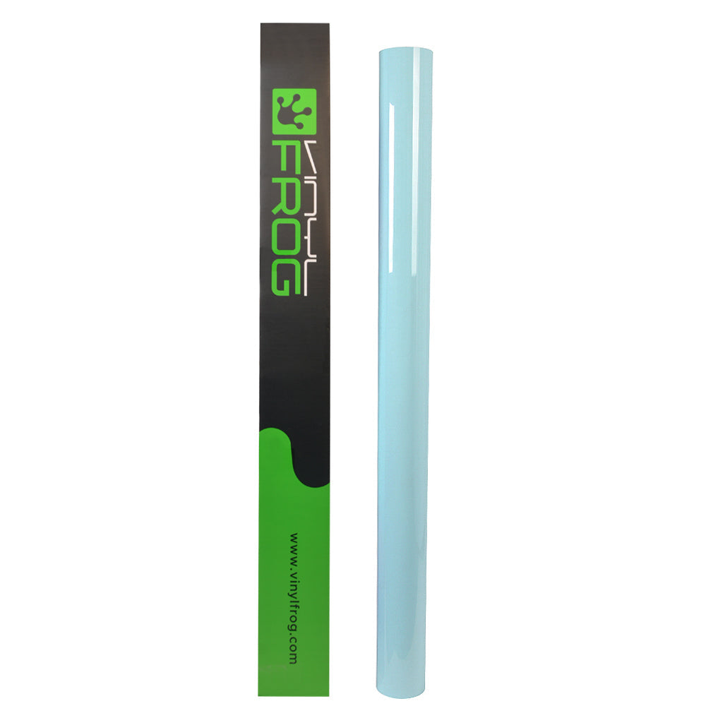 Superglanz Gletscherblau Vinylfolie
