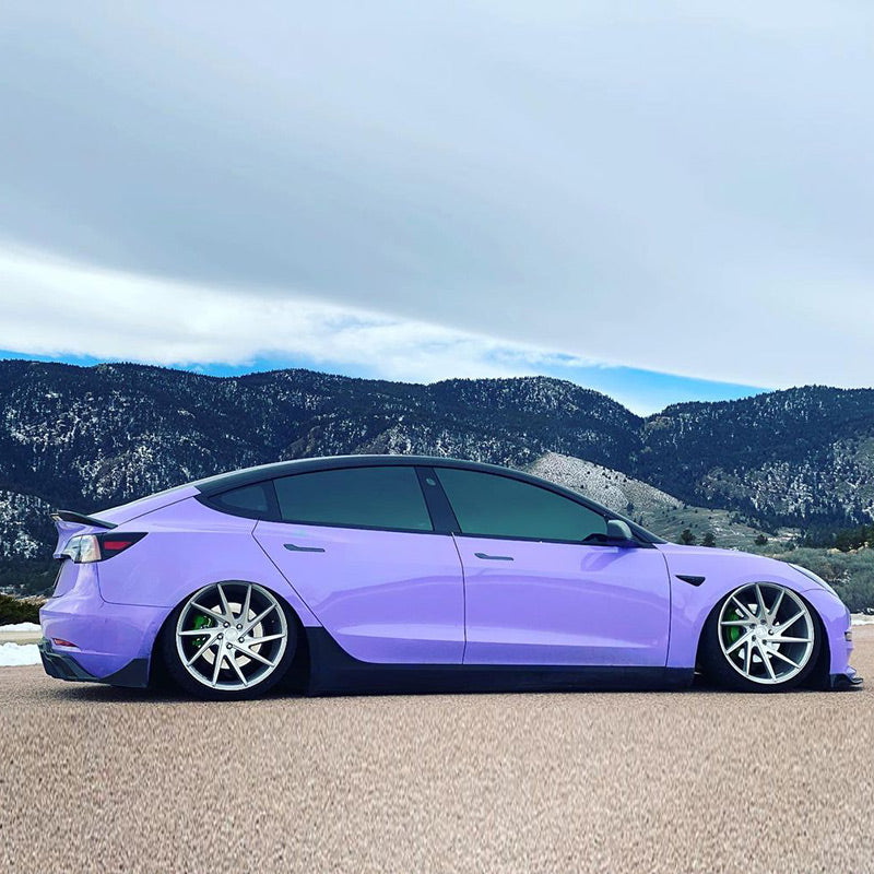 Superglänzende lavendel-lila Autofolie