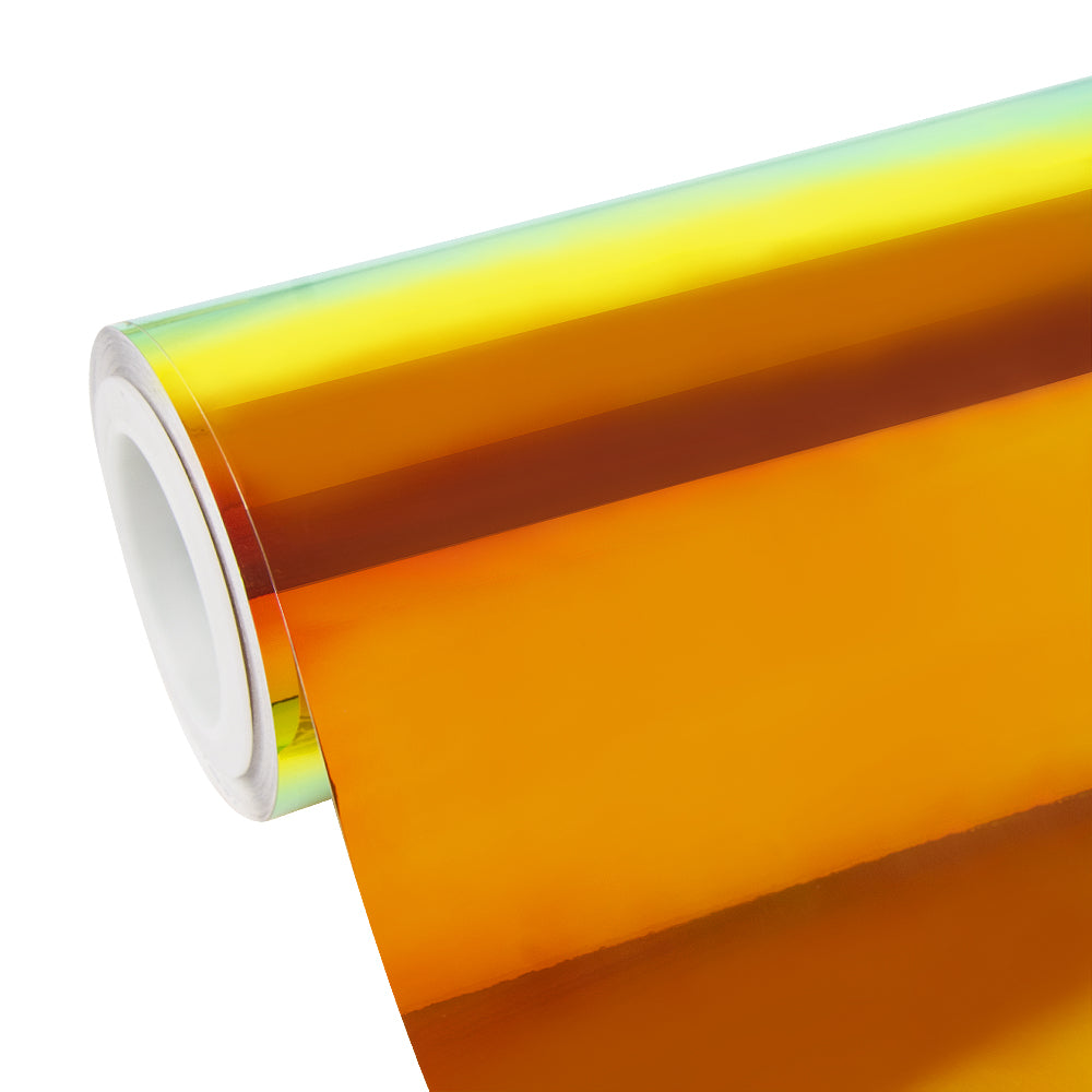 Opal-Chrom Schwarz Vinylfolie (nicht dehnbar)