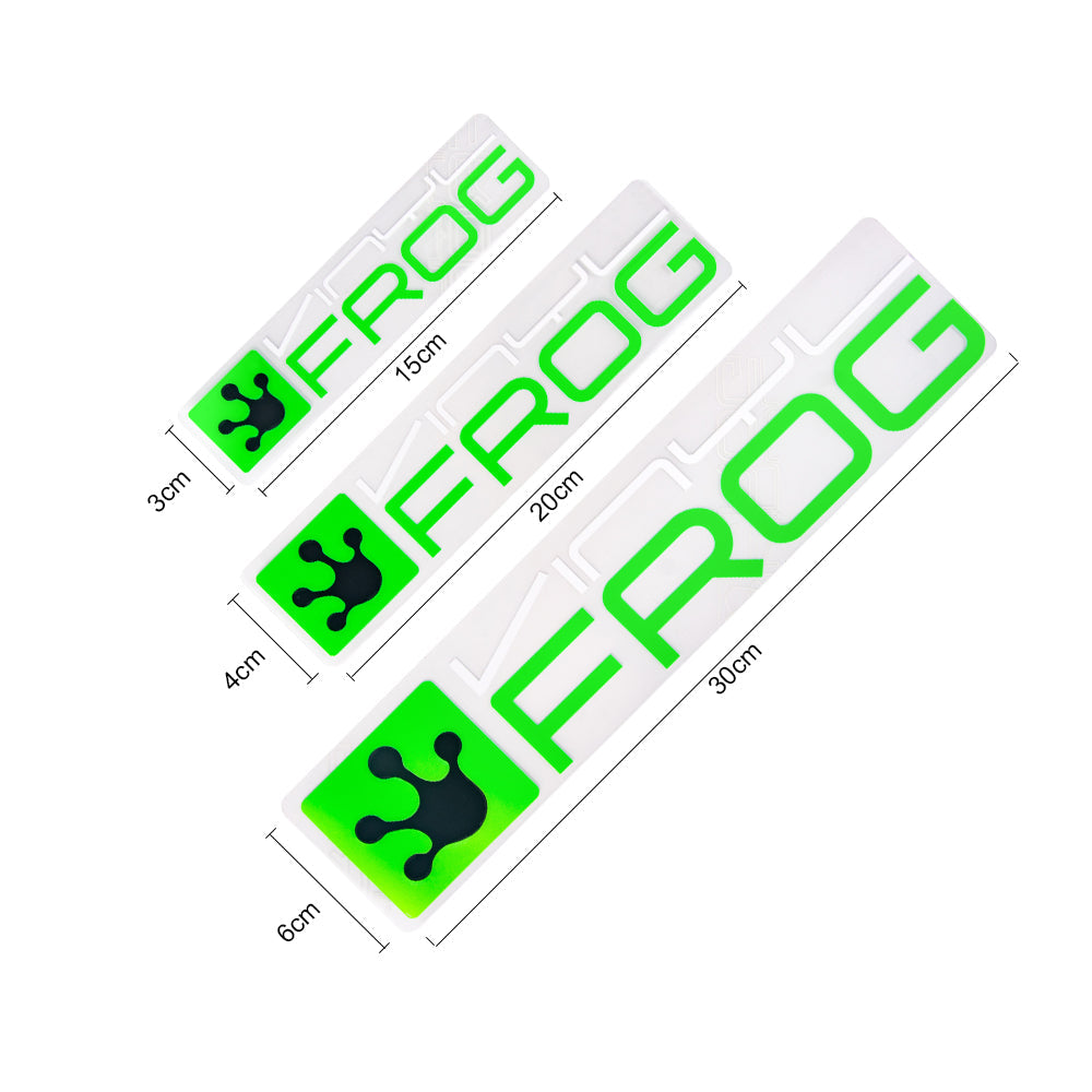 Vinyl Frog Aufkleber