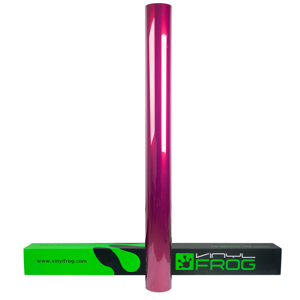 Glänzende metallische sattes Kastanienbraun Autofolie