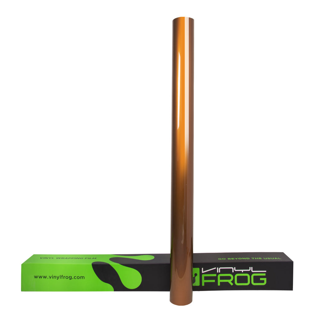 Glossy Metallic Kupfer Auto-Folie