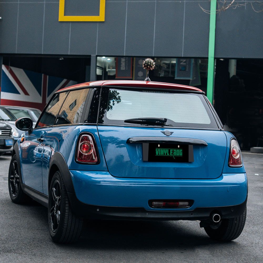Hochglanz Abu Dhabi Blau Vinylfolie