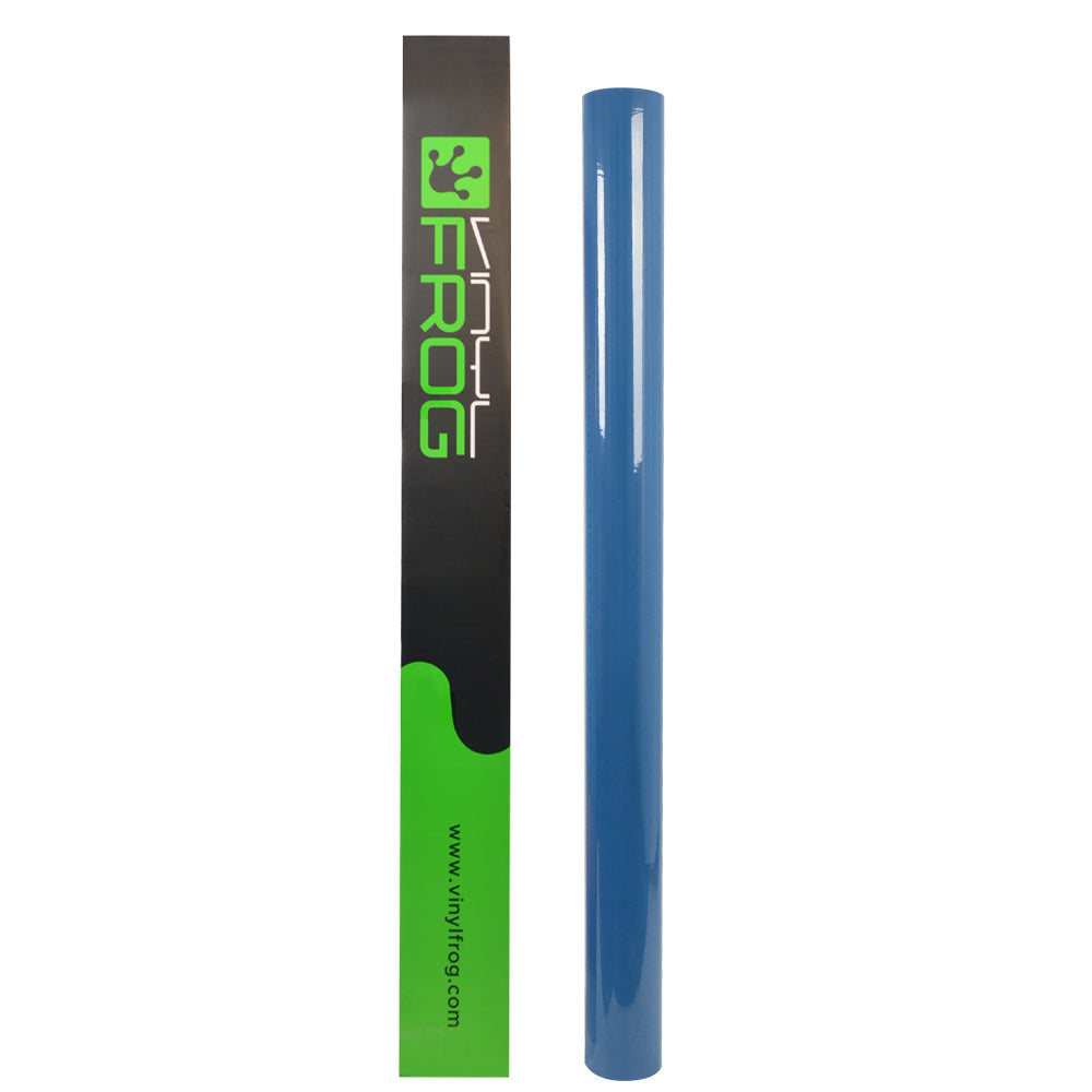 Hochglanz Abu Dhabi Blau Vinylfolie