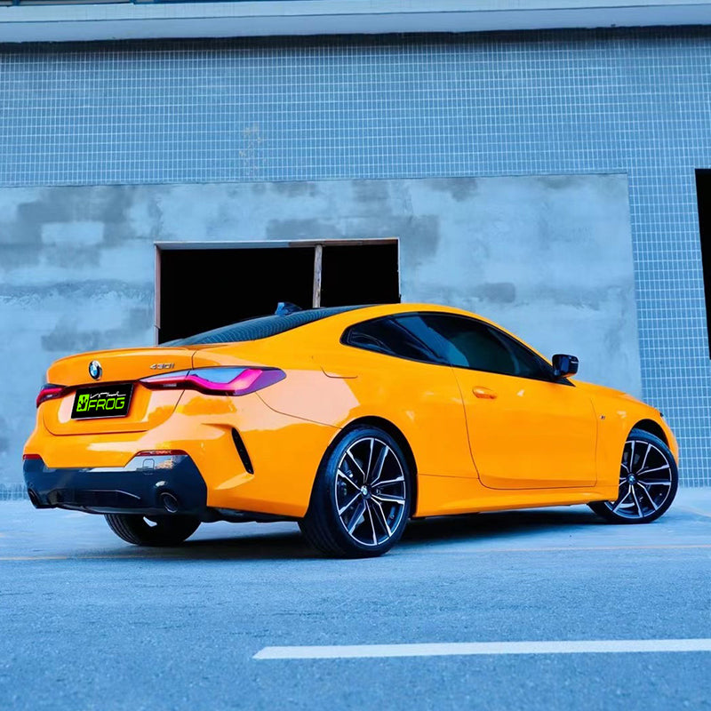 Hochglanz Mclaren Orange Vinylfolie