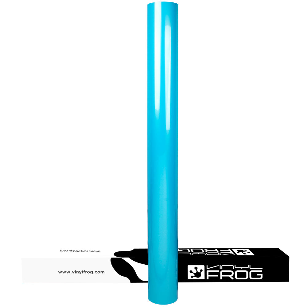 Neon Ice Blau Farbig Lackschutzfolie