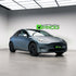 Matte Seiden Grau Blau Vinylfolie