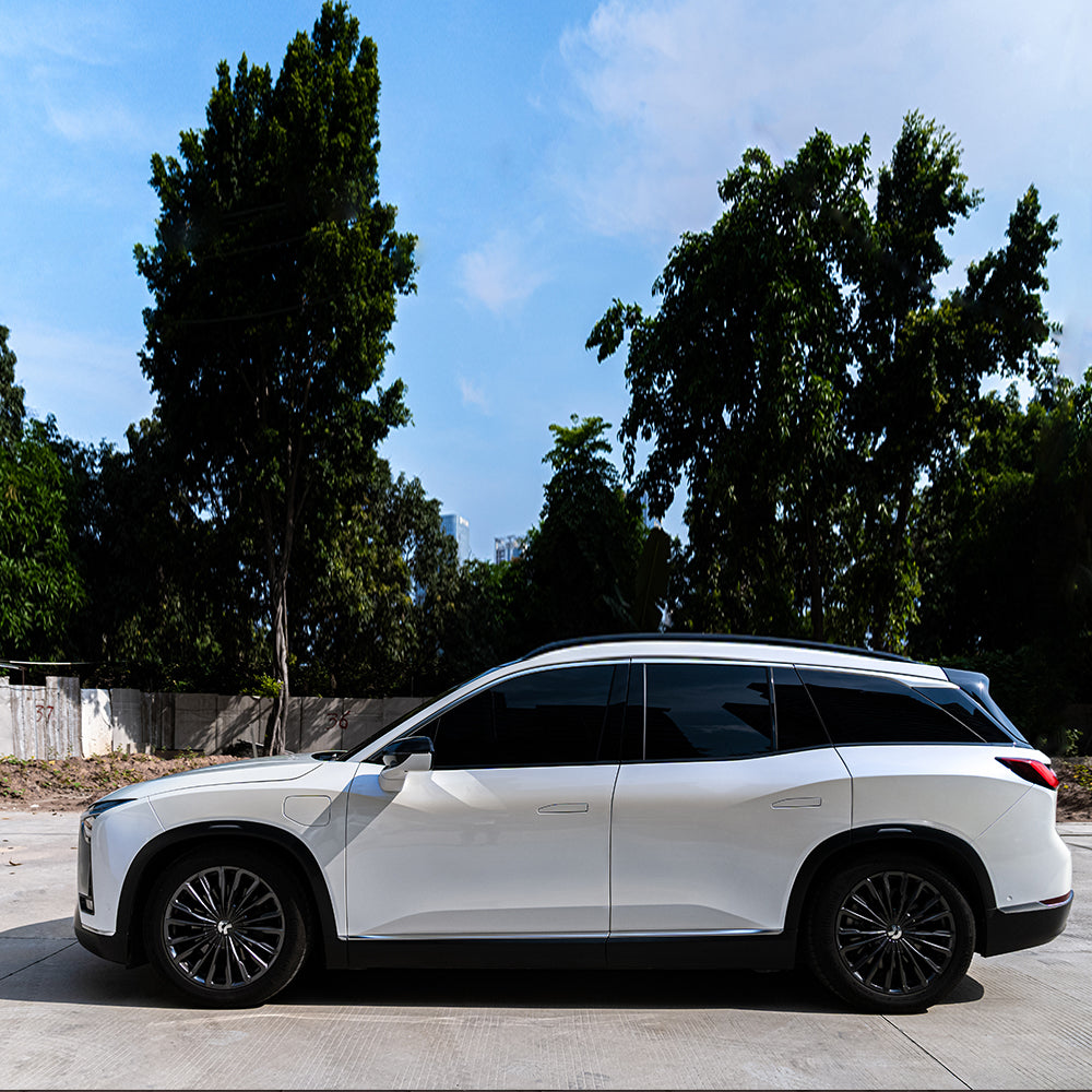 Glanz Weiss Blau Vinylfolie