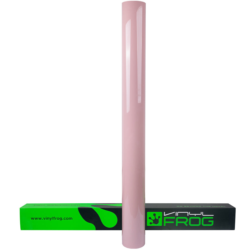 Superglanz Blassrosa Vinylfolie