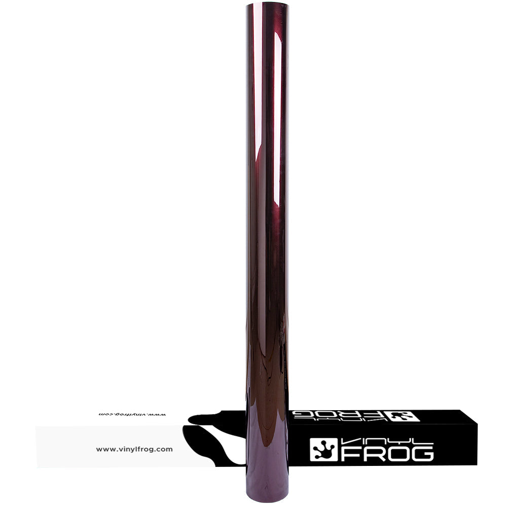 Glänzende Metallic-Schwarz-Rose-Farbige Lackschutzfolie
