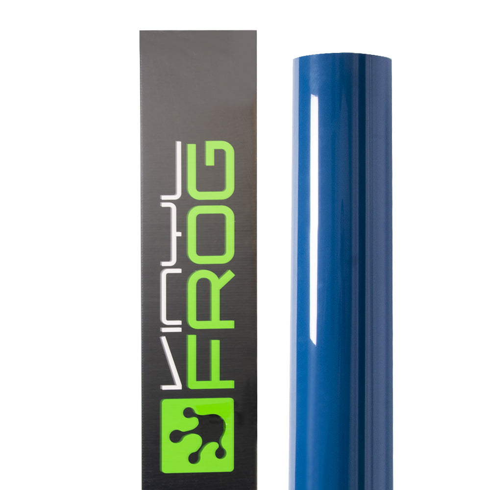 Hochglanz Laguna Blau Vinylfolie