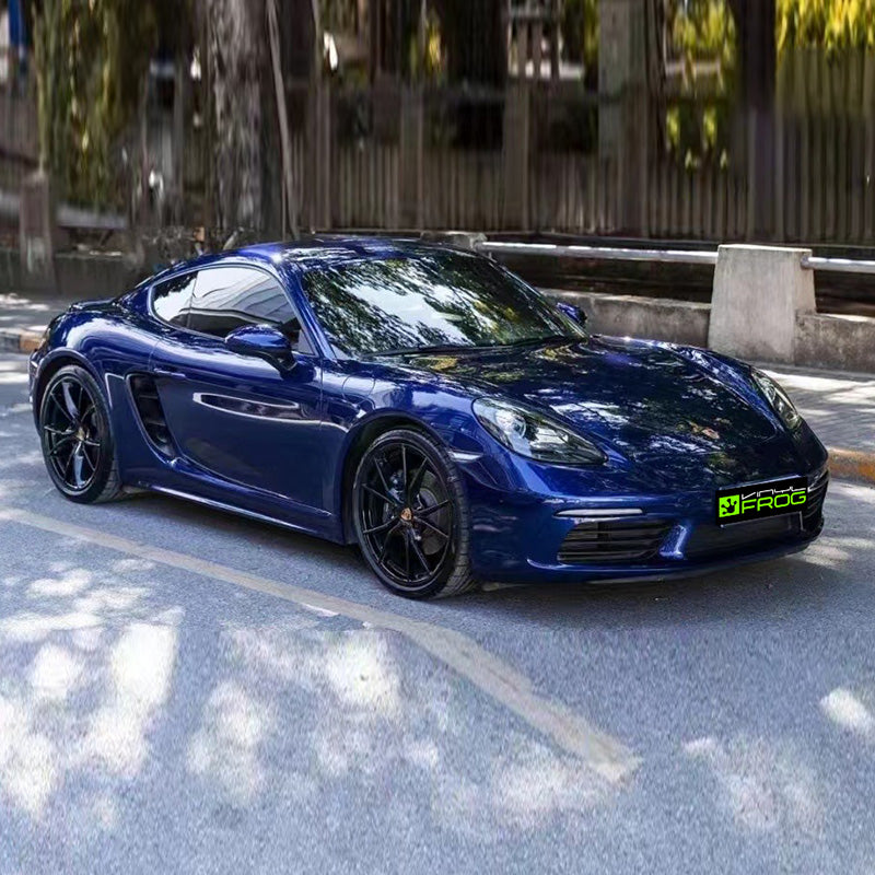 Glänzende Metallische Kobaltblau Auto-Folie