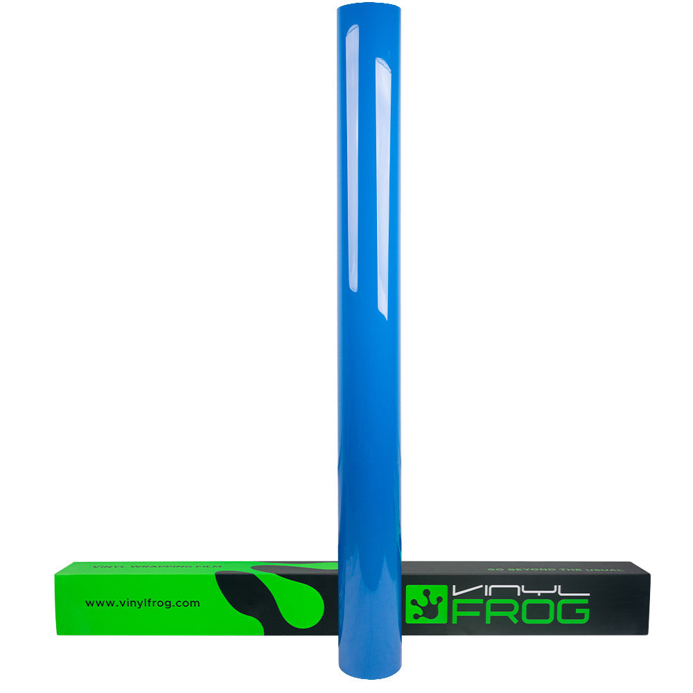 Hochglanz Dodger Blau Vinylfolie