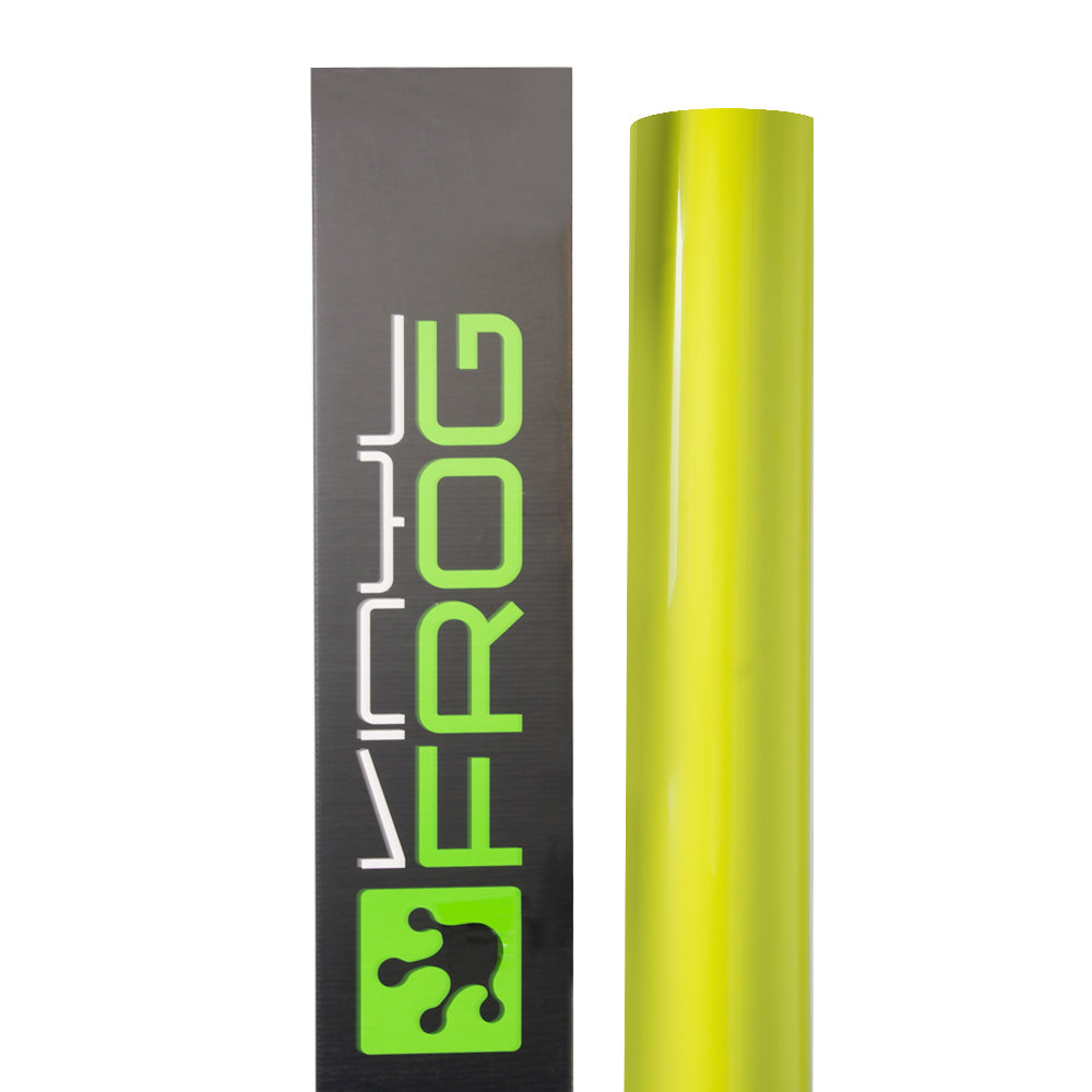 Hochglanz Chartreuse Gelb Vinylfolie