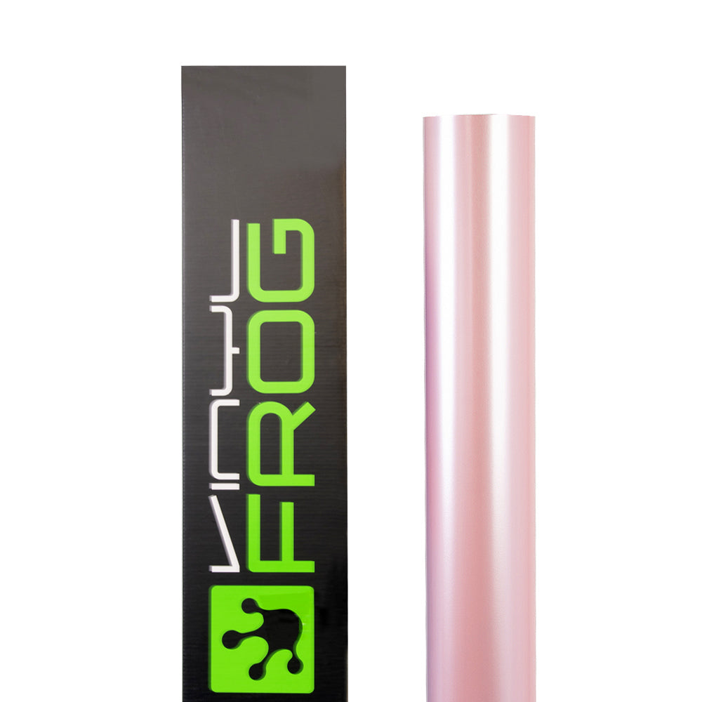Matte metallische Perlmutt-Babyrosa Autofolie