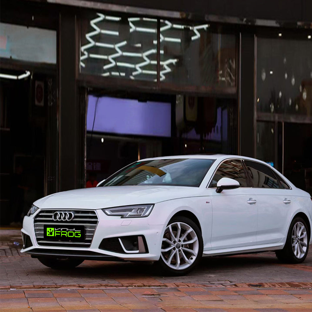 Glanz Weiss Rot Vinylfolie