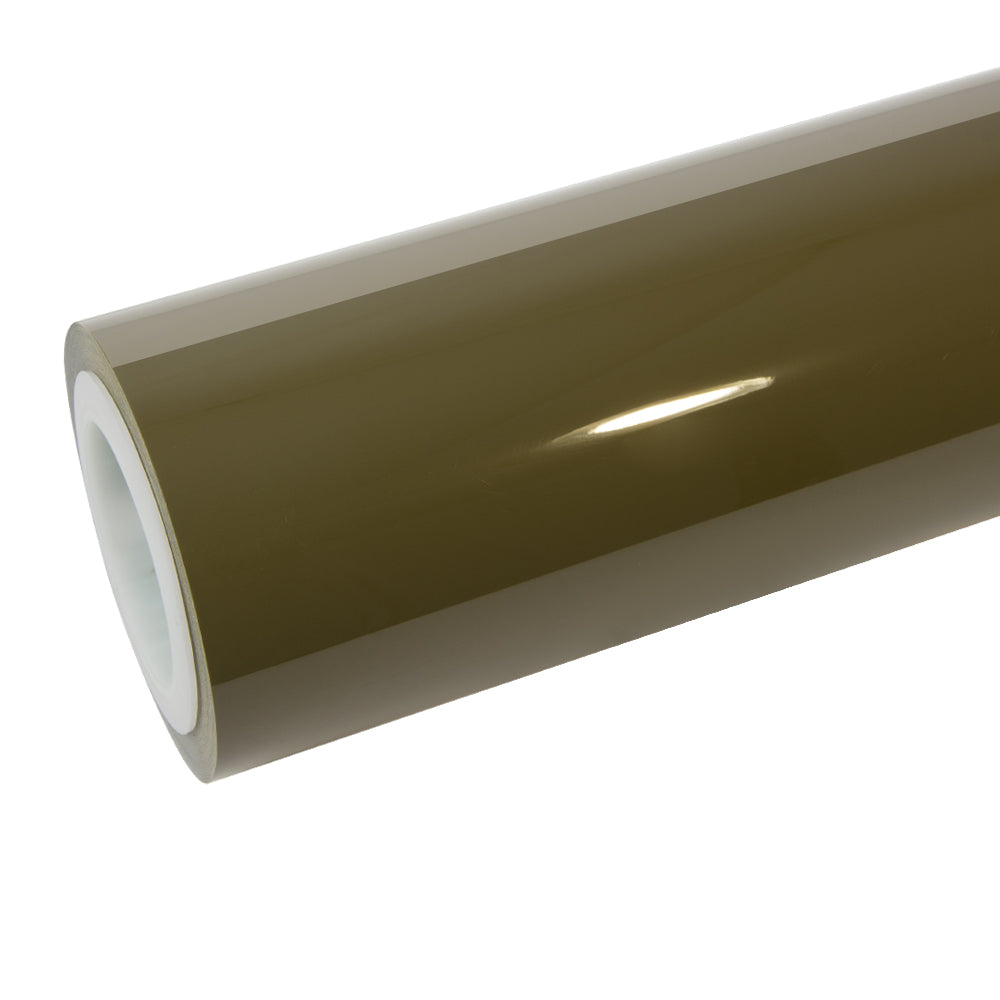 Hochglanz Armee Gruen Vinylfolie
