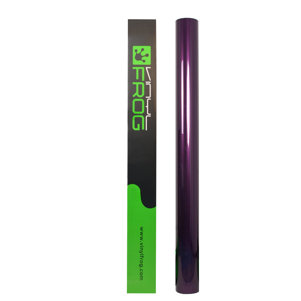 Glänzende metallische Victoria-Violett Autofolie