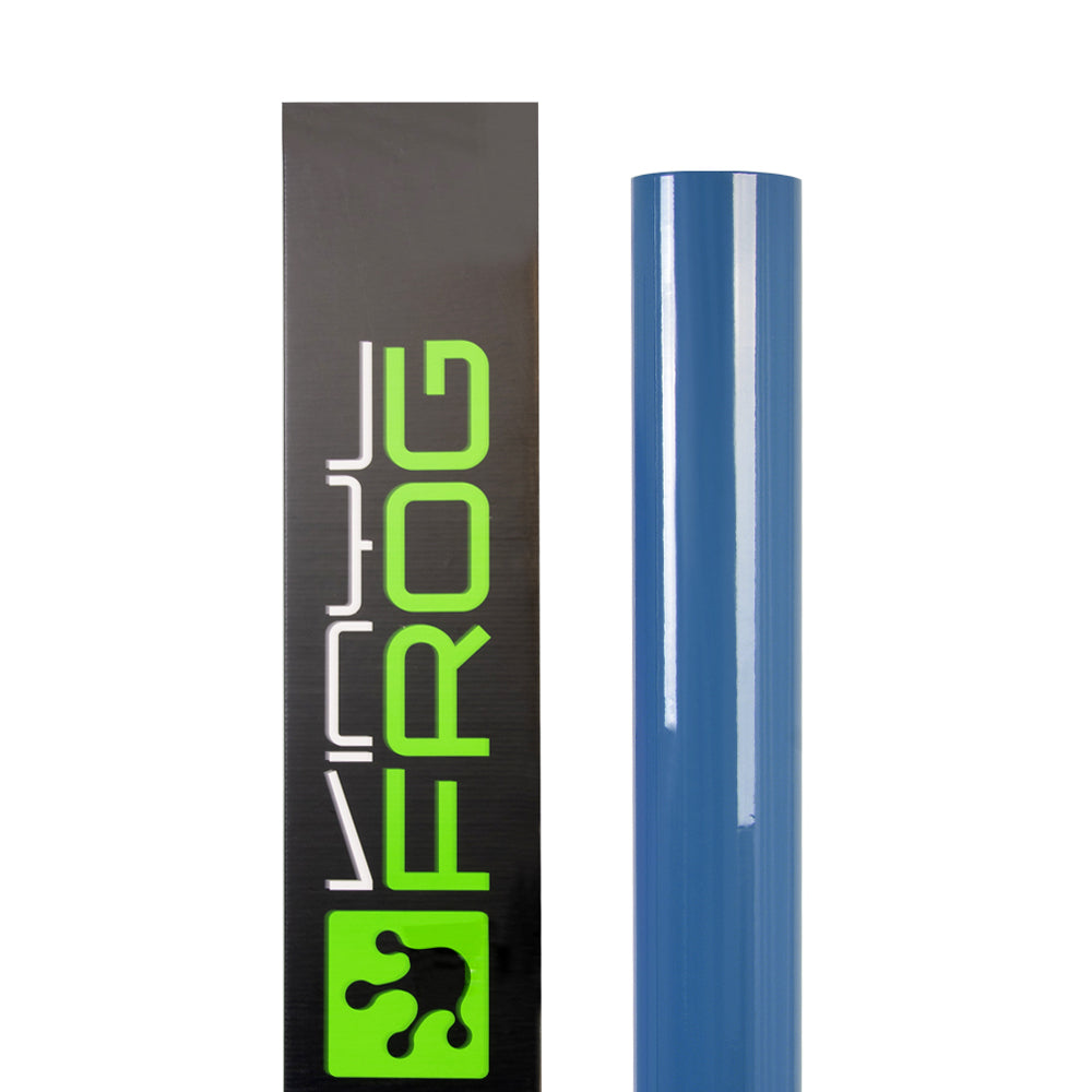 Hochglanz Abu Dhabi Blau Vinylfolie