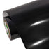 Glänzende Spirale Schwarze Carbonfaser Vinylfolie