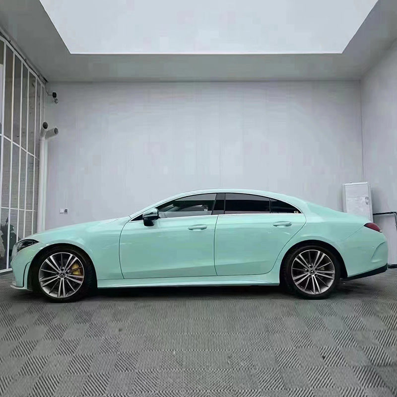Hochglanz Jamaika Aqua Vinylfolie