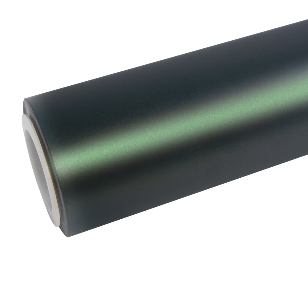 Matt metallisch Jägergrün Autofolie