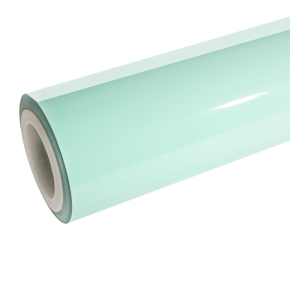 Hochglanz Jamaika Aqua Vinylfolie