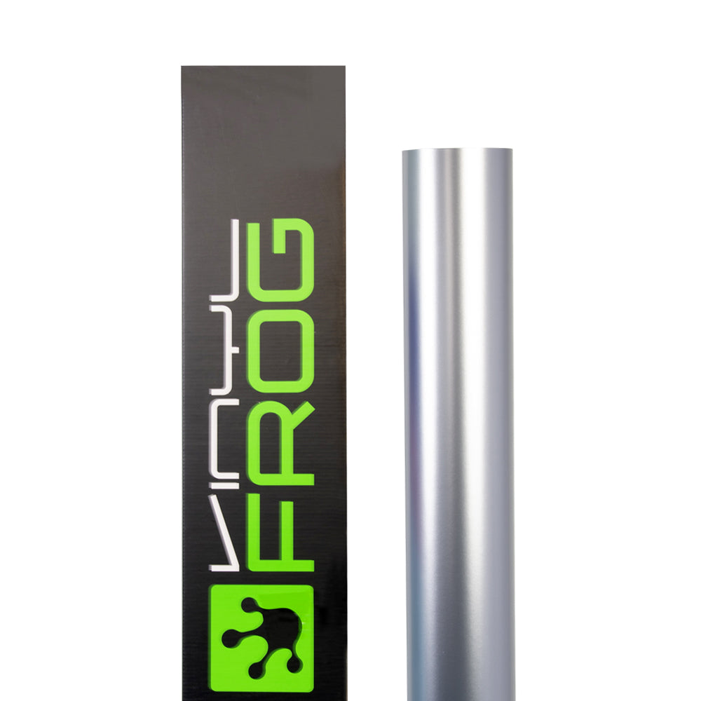 Matt Metallic Metallsilber Vinylfolie