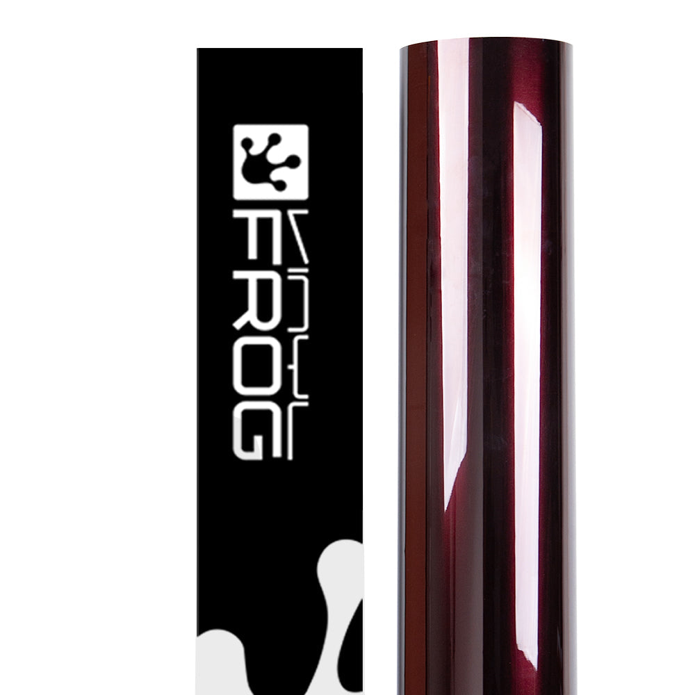 Glänzende Metallic-Schwarz-Rose-Farbige Lackschutzfolie