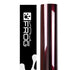 Glänzende Metallic-Schwarz-Rose-Farbige Lackschutzfolie