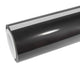 Glanz Metallisch Silber Grau Vinylfolie