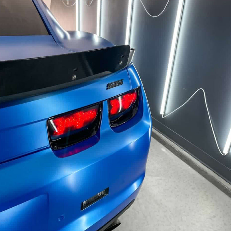 Matte metallische Perlmutt-Schwarz Autofolie