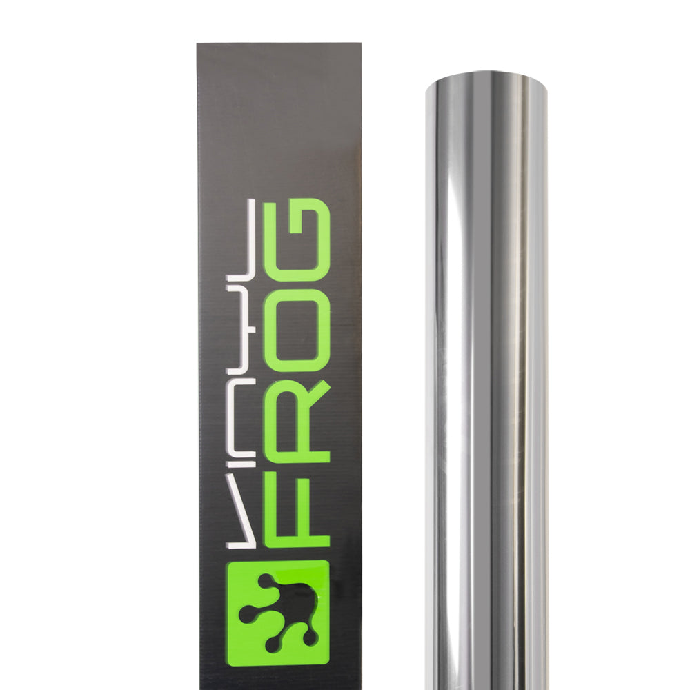 Mirror-Chrom Silber Vinylfolie