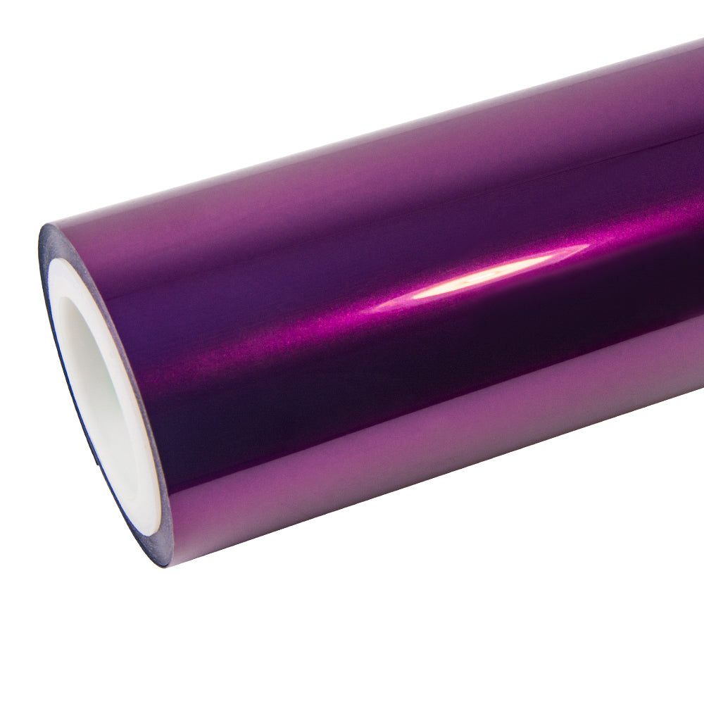 Glänzende metallische Traubenlila Autofolie
