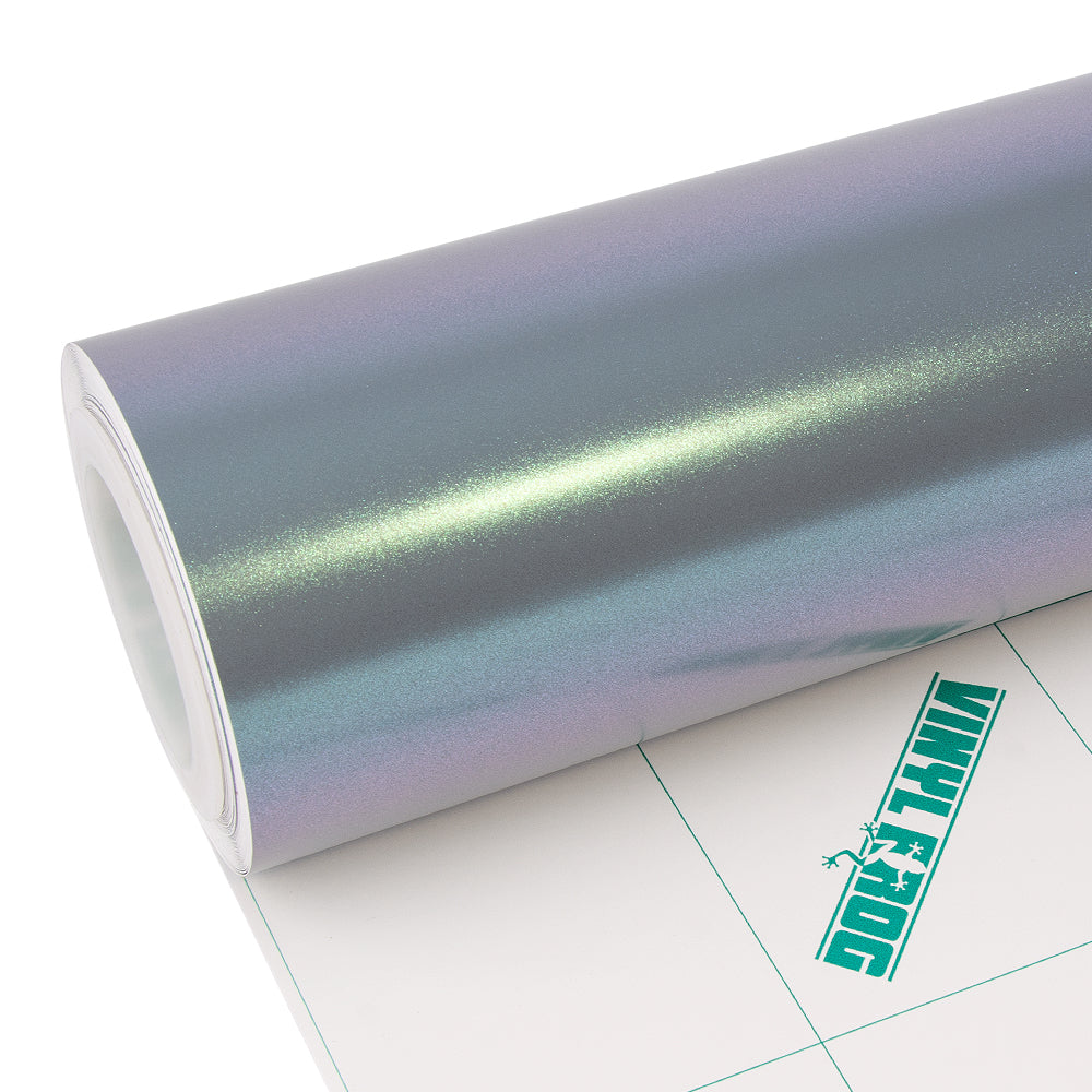 Glitzer Metallic Stern Asch Aurora Vinylfolie