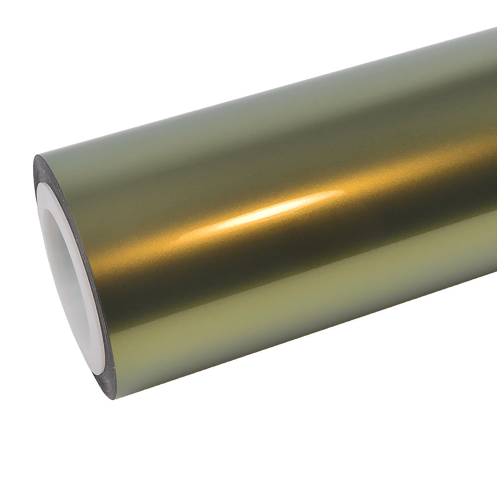 Glitzer Metallic Pfauengruen Vinylfolie