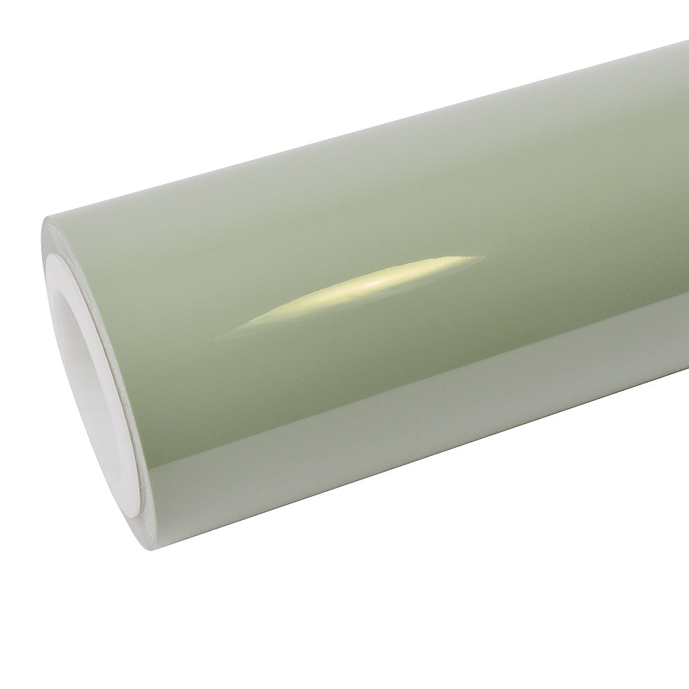 Superglanz Pistazien Gruen Vinylfolie