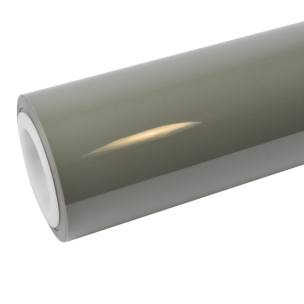 Superglanz Khaki Grün Vinylfolie