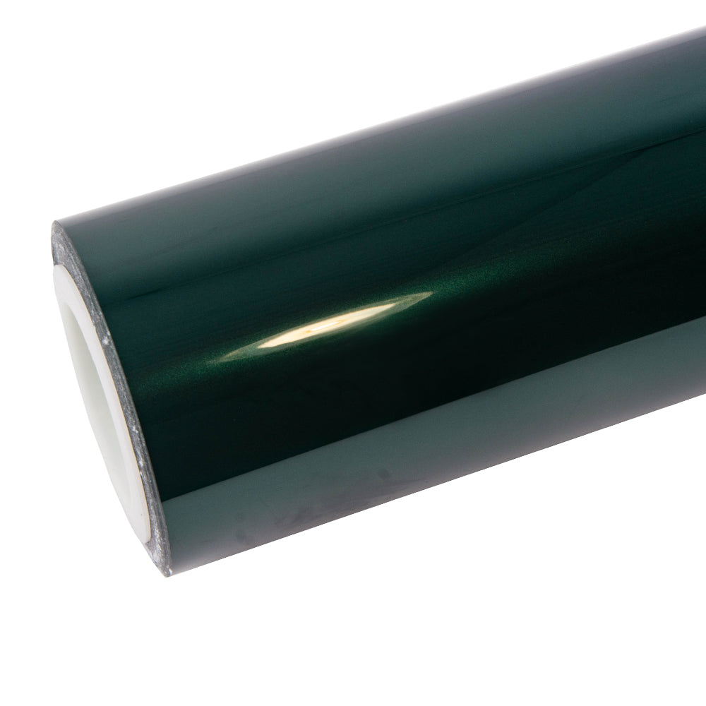 Glänzende metallische Tiefdschungelgrün Autofolie