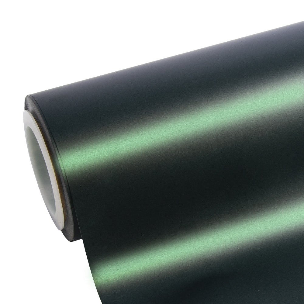 Matt metallisch Jägergrün Autofolie