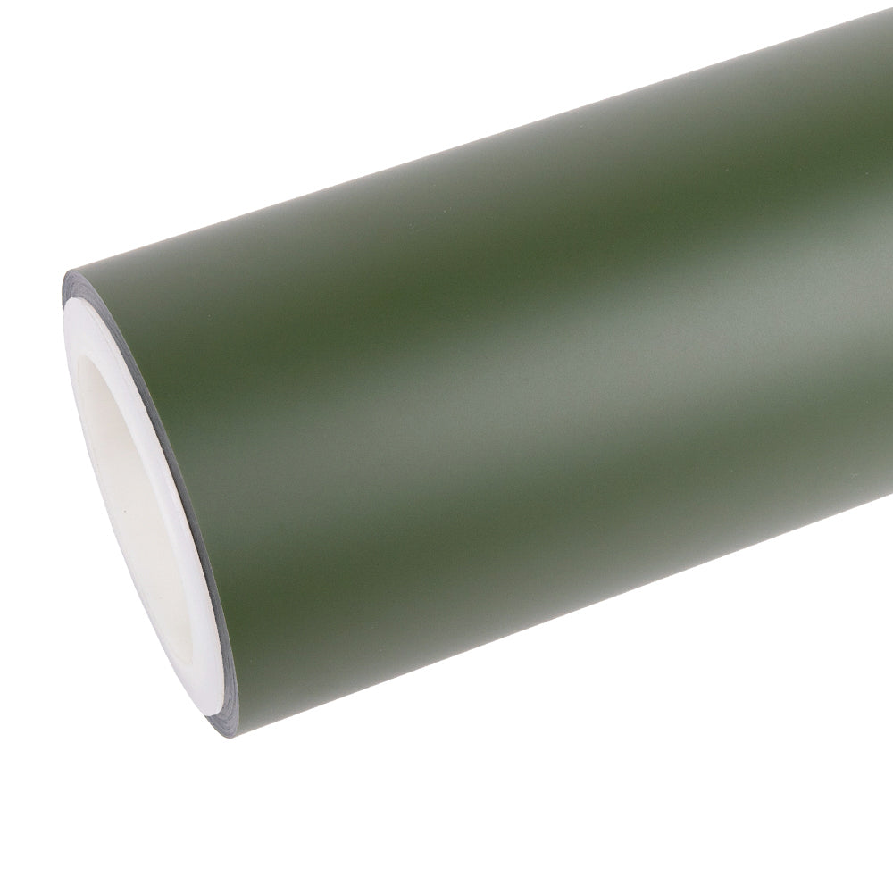 Supermatte Militärgrün Farbig Lackschutzfolie