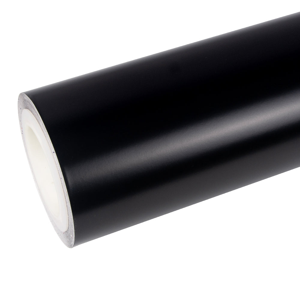 Mattschwarze Perlen-Vinylfolie