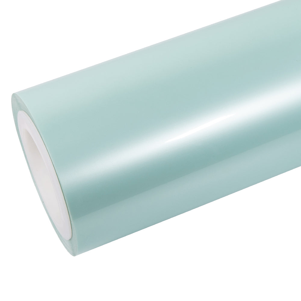 Hochglanz Jade Gruen Vinylfolie