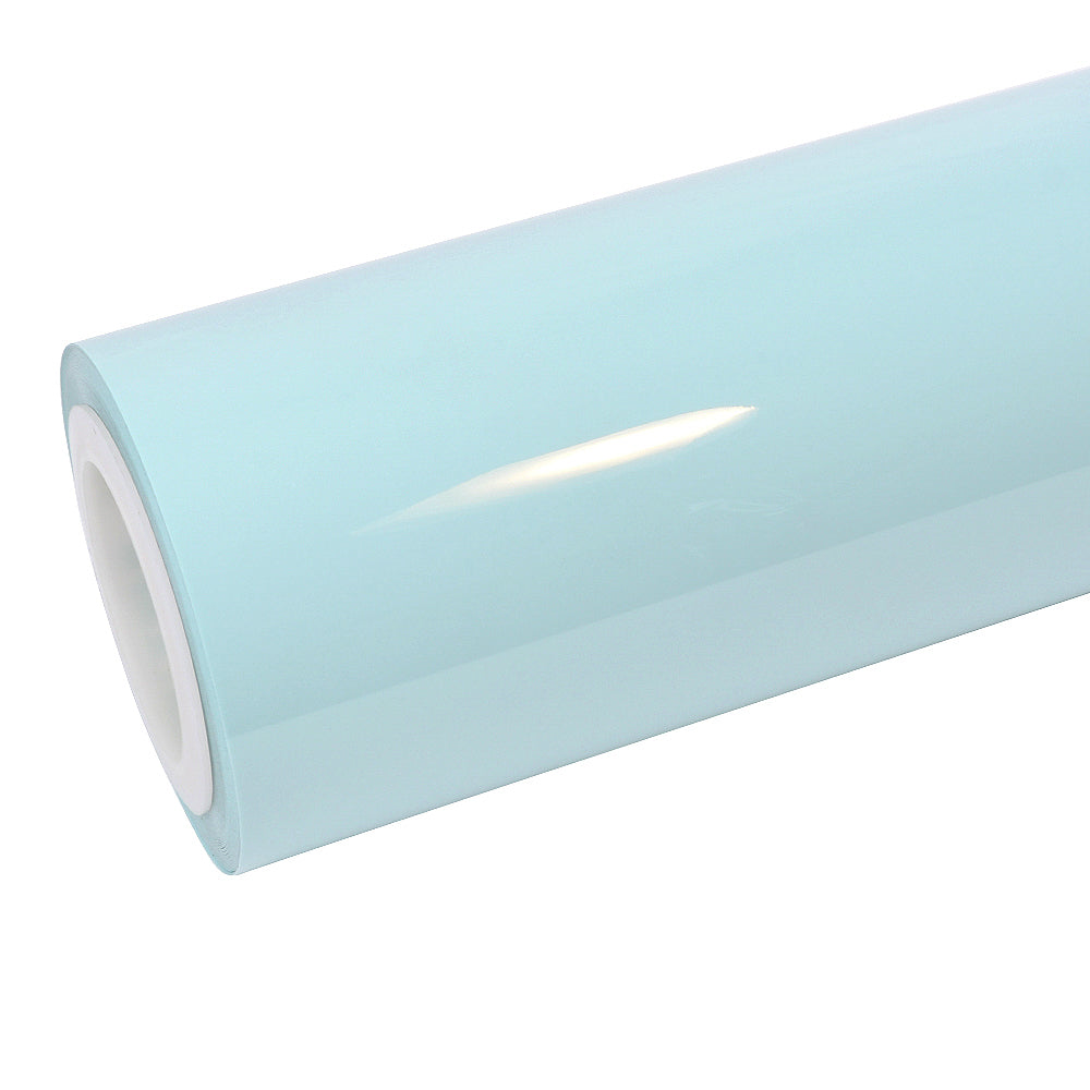 Superglanz Gletscherblau Vinylfolie