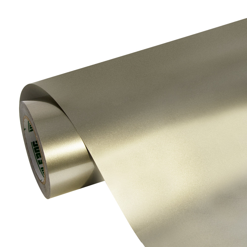 Glänzende metallische Glitzer-Champagner- / Millennium-Jade-Autofolie