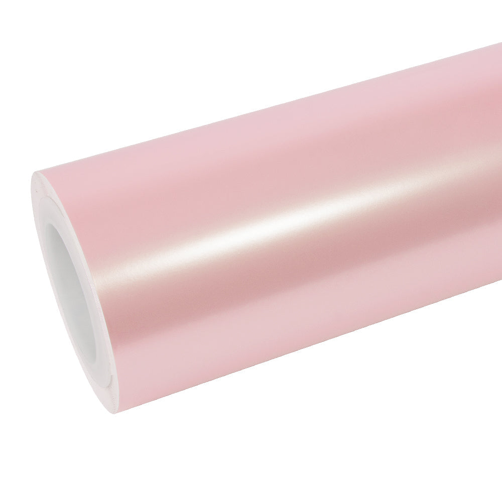 Matte metallische Perlmutt-Babyrosa Autofolie